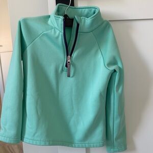 Spyder Light Green Quarter-Zip Top